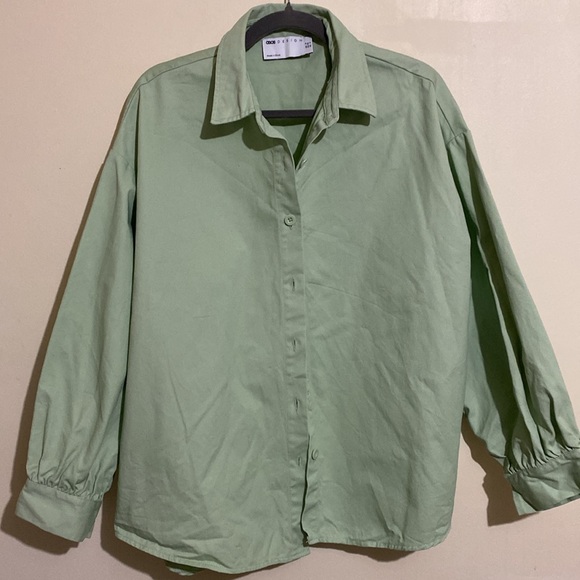 Asos Oversized Long Sleeve Shirt - Picture 4 of 14